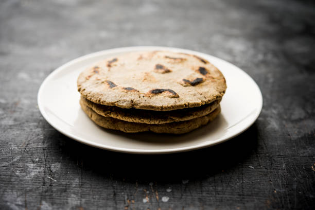 istock bajra / sorghum ki roti or pearl millet flat bread 1156280868