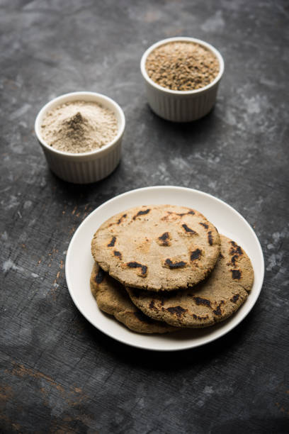 istock bajra / sorghum ki roti or pearl millet flat bread 1156280933