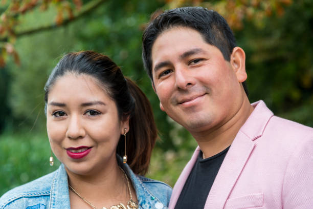 istock Happy Latin American couple 1156280947