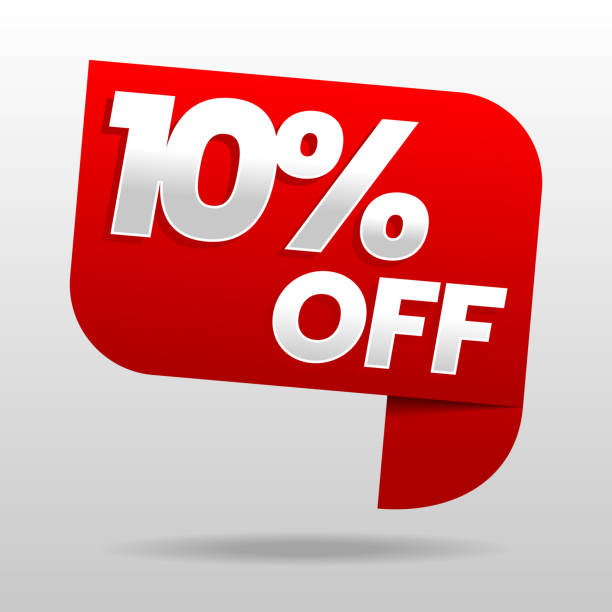 istock Sale 10% off. Discount or special offer. Advertising campaign. 1156287700