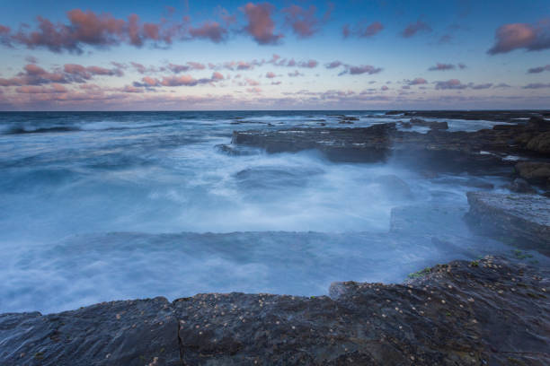 istock Stormy waves from Turimetta Beach, Australia. 1156290629