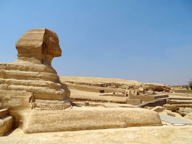 The Sphinx in Egypt stock photo
