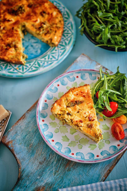 istock Frittata with Green Asparagus, Peas and Parmesan 1156299042
