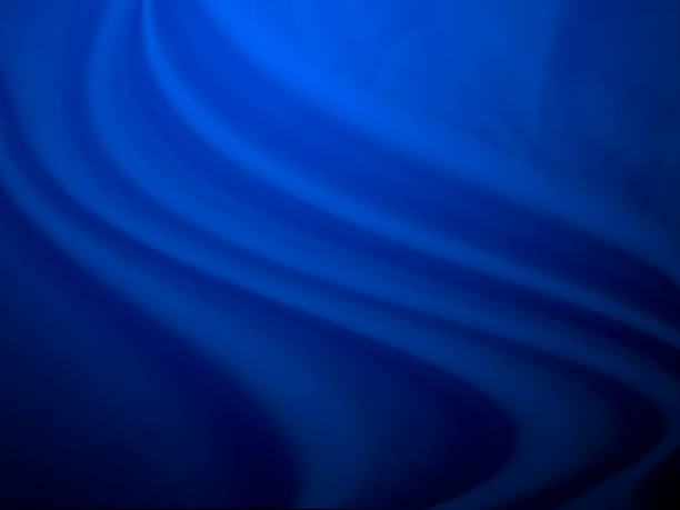 istock Beautiful Blue Silk. Drapery Textile Background. Abstract soft elegant satin 1156300227