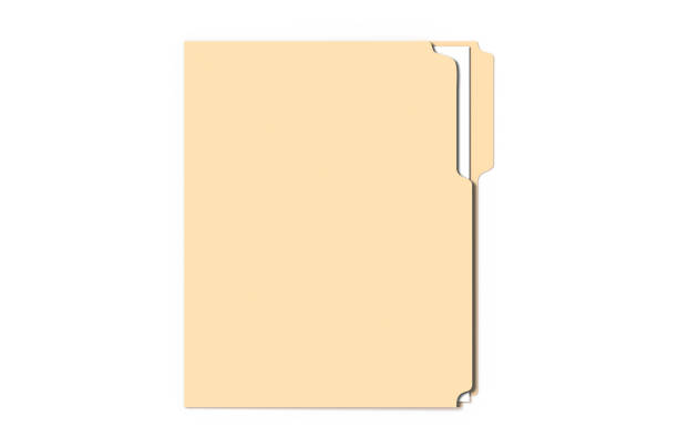 Manila folder Beige manila folder isolated on white background with clipping path closed photos stock pictures, royalty-free photos & images