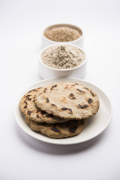 istock bajra / sorghum ki roti or pearl millet flat bread 1156305856