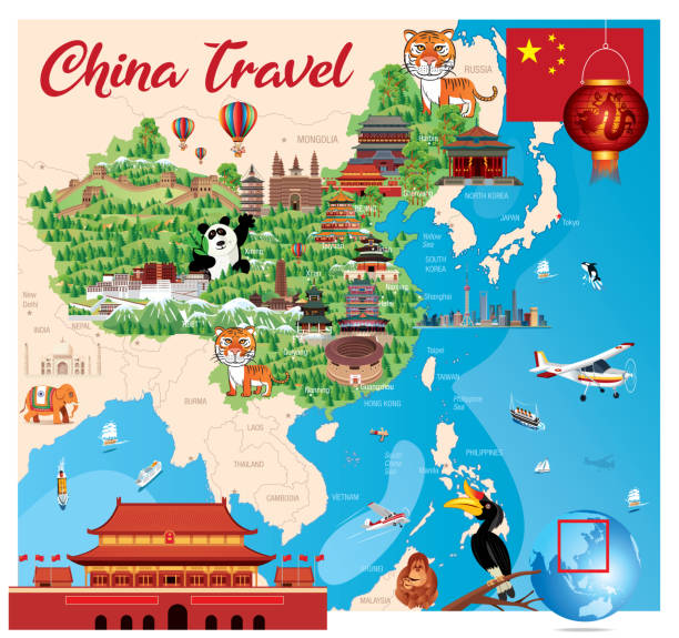 ilustraciones, imágenes clip art, dibujos animados e iconos de stock de china - terracotta power famous place chinese culture