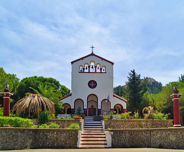 istock Eleousa church inRhodes island 1156315617