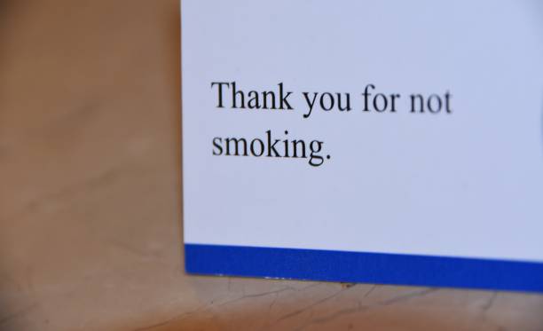 istock THANK YOU FOR NOT SMOKING-SIGH 1156315991