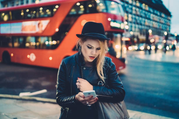 istock Woman in London 1156316888