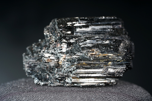 This is tourmaline photographed with the macro in best studio quality and high resolution