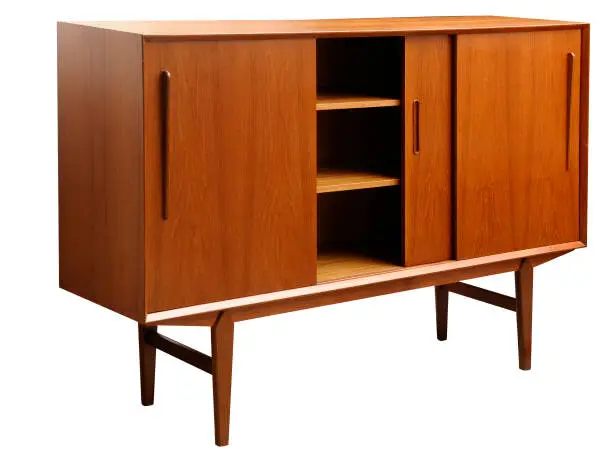 Modern furniture from denmark, oiled teak wood, separated, sideboard, storage