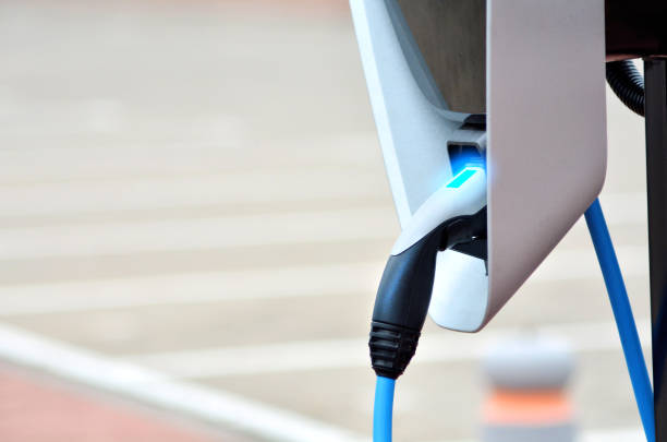 istock Charging plug for electric car 1156318805