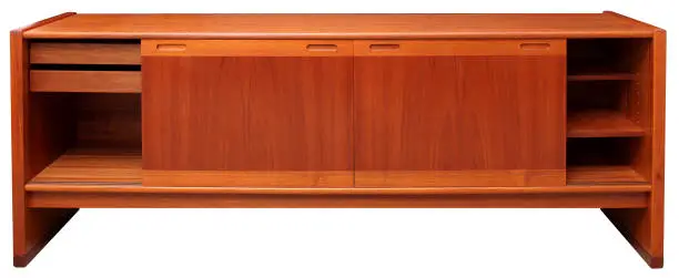 Modern furniture from denmark, oiled teak wood, separated, sideboard, storage