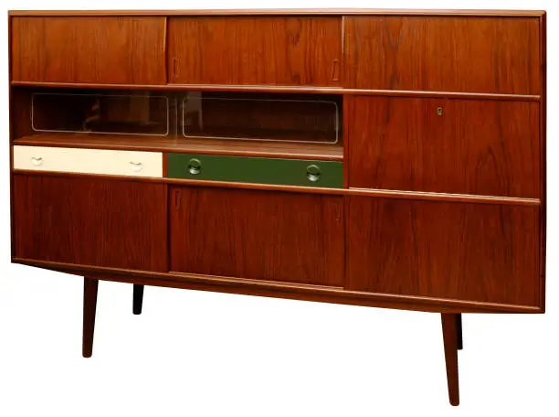 Modern furniture from denmark, oiled teak wood, separated, sideboard, storage