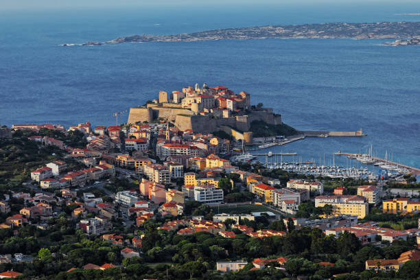 istock Calvi Citadelle and harbour panorama 1156325114