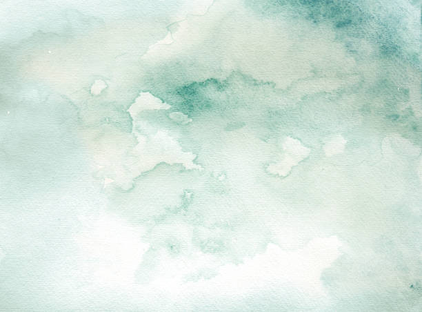 istock green wet watercolor background 1156327635