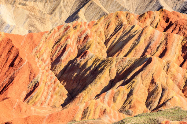 istock Uniquely colored sandstone hills in south east asia 1156332175