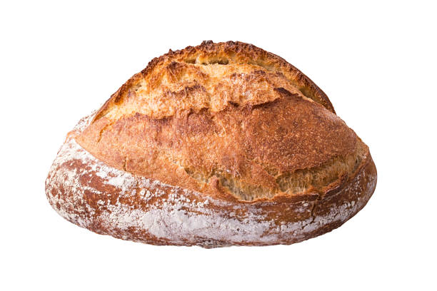 istock Wheat french bread isolated on white background 1156335008