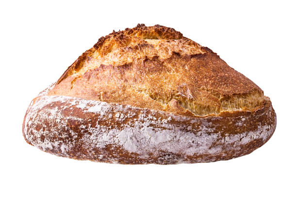 istock Wheat french bread isolated on white background 1156335421