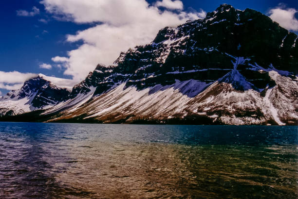 istock Bow lake in the noon - jasper National Park, AB, Canada 1156339918