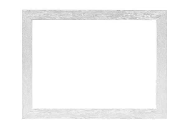 istock White wooden picture frame 1156341022