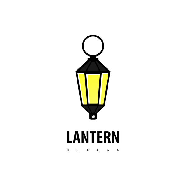 ランタンアイコンデザインベクトル - oil lantern点のイラスト素材／クリップアート素材／マンガ素材／アイコン素材
