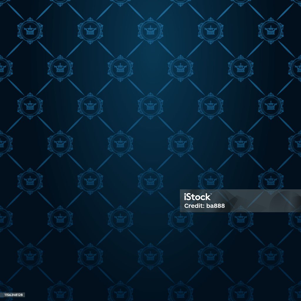 Hình Nền Màu Xanh Đậm Theo Phong Cách Hoàng Gia Hình minh họa Sẵn ...