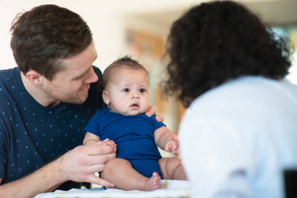 istock Doctor gives baby a checkup 1156350126