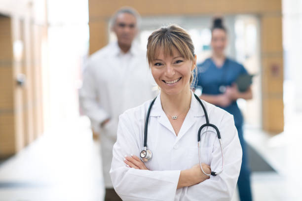istock Portrait of muti-ethnic doctors 1156350154