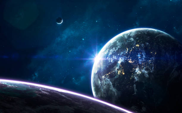 istock Deep space, beauty of endless cosmos. Science fiction wallpaper. Elements of this image furnished by NASA 1156350950