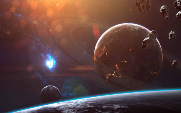 istock Deep space, beauty of endless cosmos. Science fiction wallpaper. Elements of this image furnished by NASA 1156351041