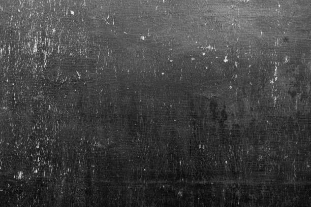 istock Blank front Real black chalkboard background texture in college concept for back to school kid wallpaper for create white chalk text draw graphic. Empty old back wall education blackboard. 1156351421