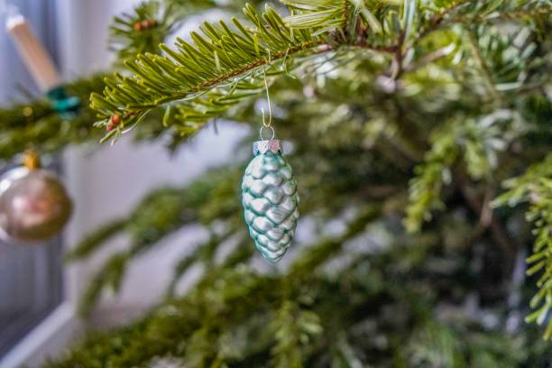 istock A Christmas decoration on a Christmas tree 1156370456