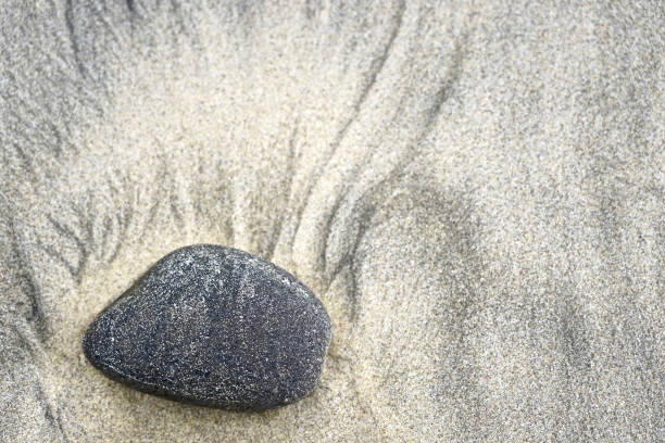 istock Stone and beautiful of sand pattern 1156370642