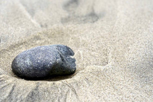 istock Stone and beautiful of sand pattern 1156371201