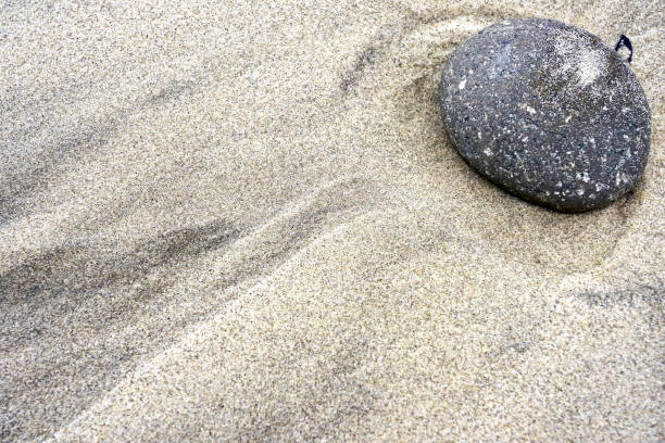 istock Stone and beautiful of sand pattern 1156371258