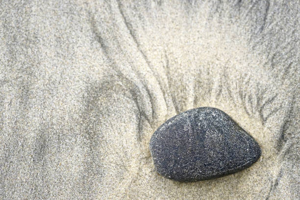 istock Stone and beautiful of sand pattern 1156371282
