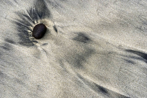 istock Stone and beautiful of sand pattern 1156371297