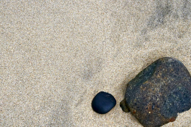 istock Stone and beautiful of sand pattern 1156371475