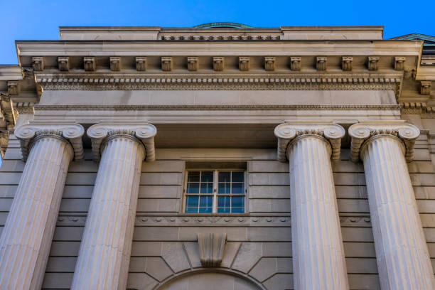 Internal Revenue Service IRS Taxes Columns Federal Triangle Washington DC