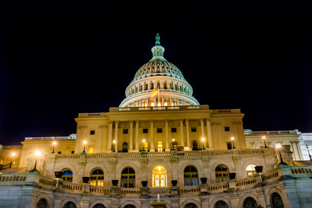 istock US Capitol South Side Night Stars Washington DC 1156376747