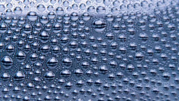 istock Close up water drop on glass 1156377623