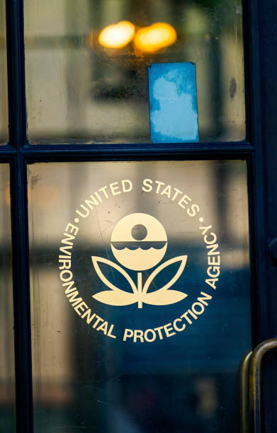 Symbol Environmental Protectioin Agency EPA Washington DC stock photo