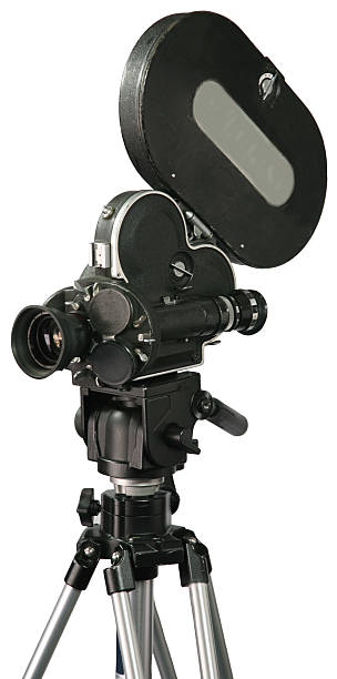 istock Old film movie camera 115638517