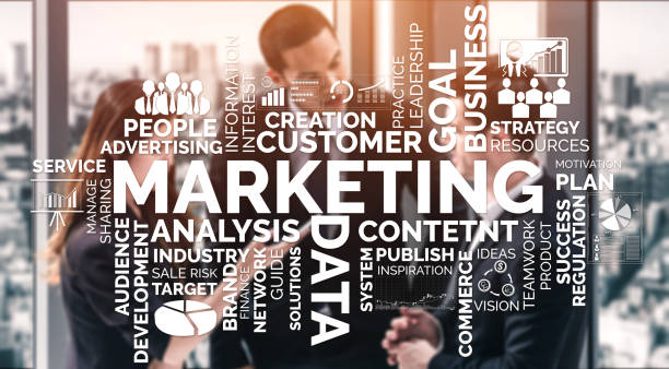 istock Marketing of Digital Technology Business Concept 1156386762