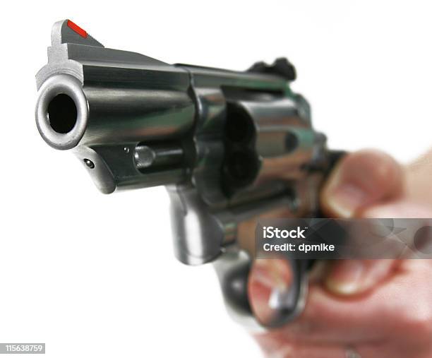 Pistol 1 357 Magnum Stock Photo - Download Image Now - Aiming, Color Image, Danger