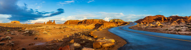 istock Road to Goblin Valley State Park in Utah 1156391915
