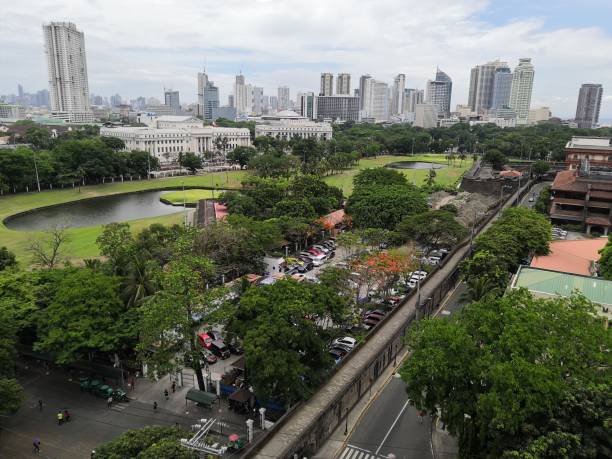istock Manila city from old city center 1156397241