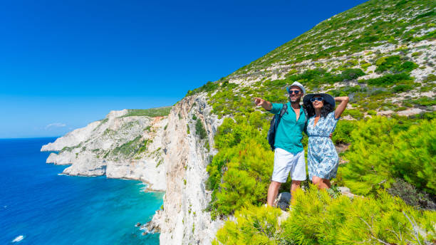 istock Tourists enjoying summer vacations having fun in Zakynthos Greece 1156397830